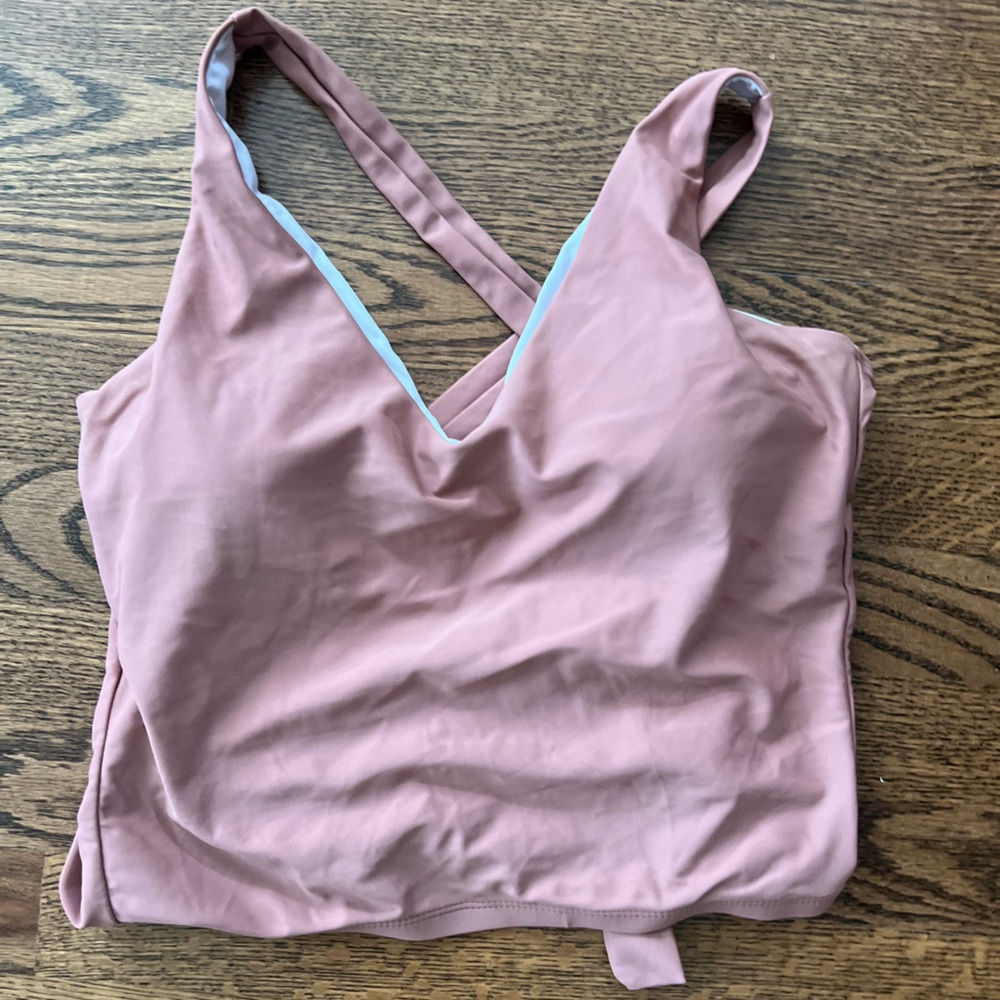Geode wrap swim top size medium